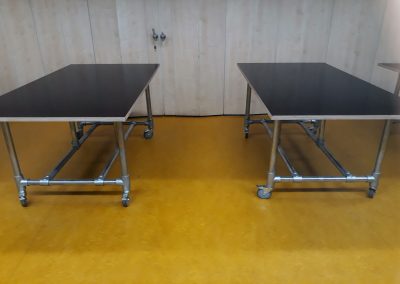 Praktische tafels voor handarbeid